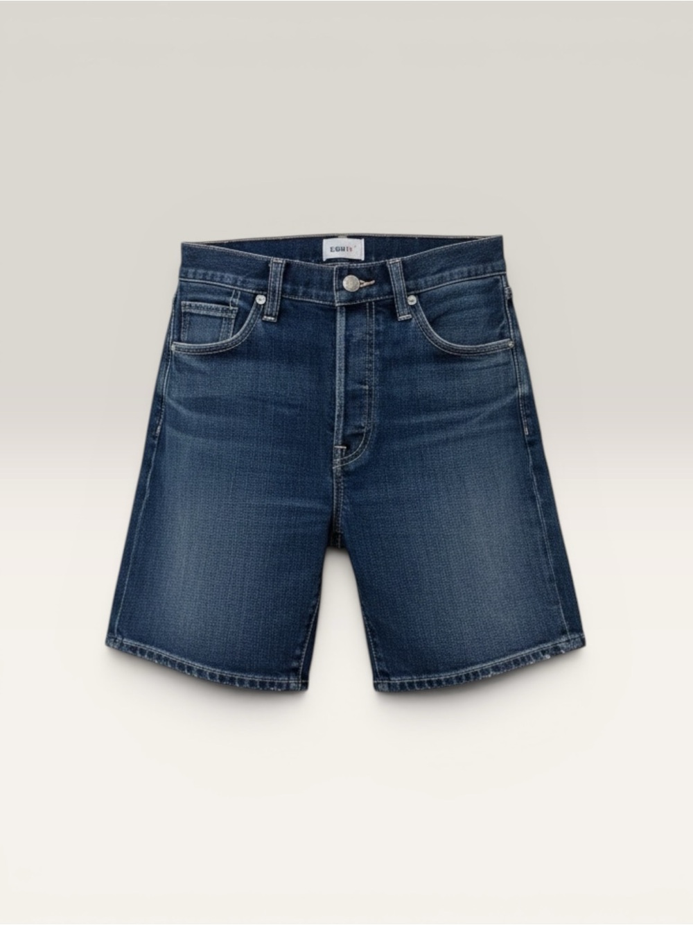 EDWIN | NWT Cai 7” Bermuda Shorts in Biscayne, Size 2/26 (Sample)